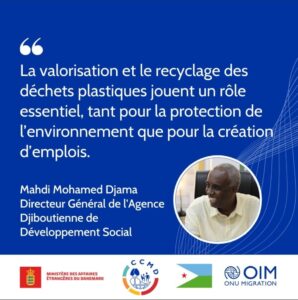 Valorisation et recyclage des déchets solides-mahdi Mohamed Djama-DG de l'ADD