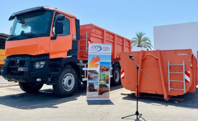 AFD-ADDS-OVD-Un camion flambant neuf et 2 bennes de 20 m3 chacune pour renforcer l’OVD (3)